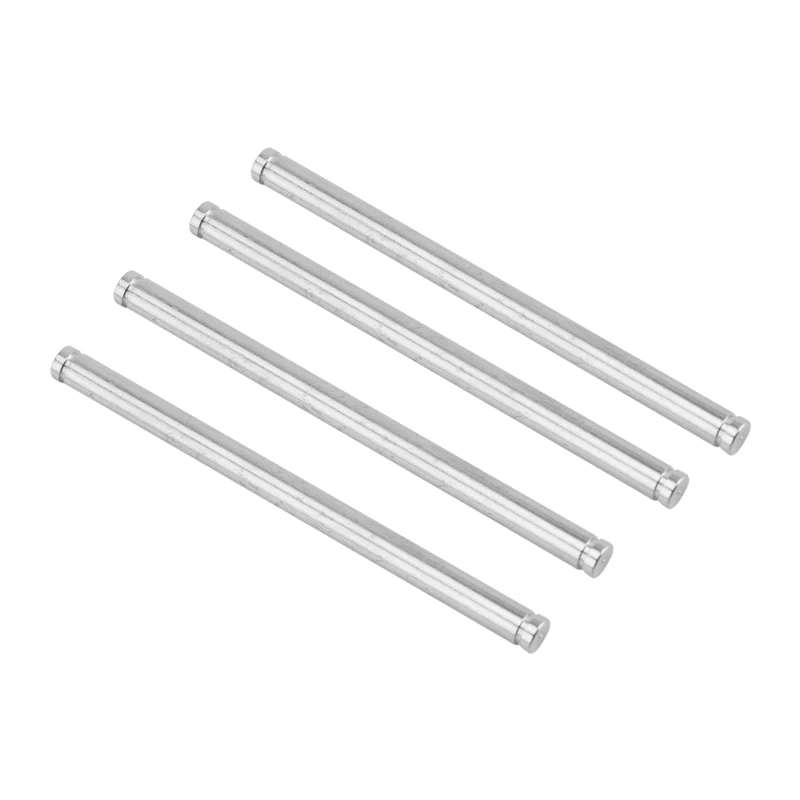 4pcs Suspension Pins 44mm with E-Clips for 1/10 Traxxas Rustler/Stampede/Bandit/Slash 2WD / Nitro