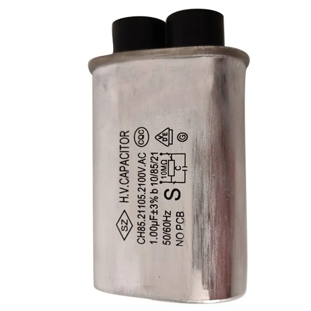 Ch85 Hoogspanning Magnetron Condensator 1.00Uf Hoogspanningscondensator Boost Filter Condensator Aluminium Shell