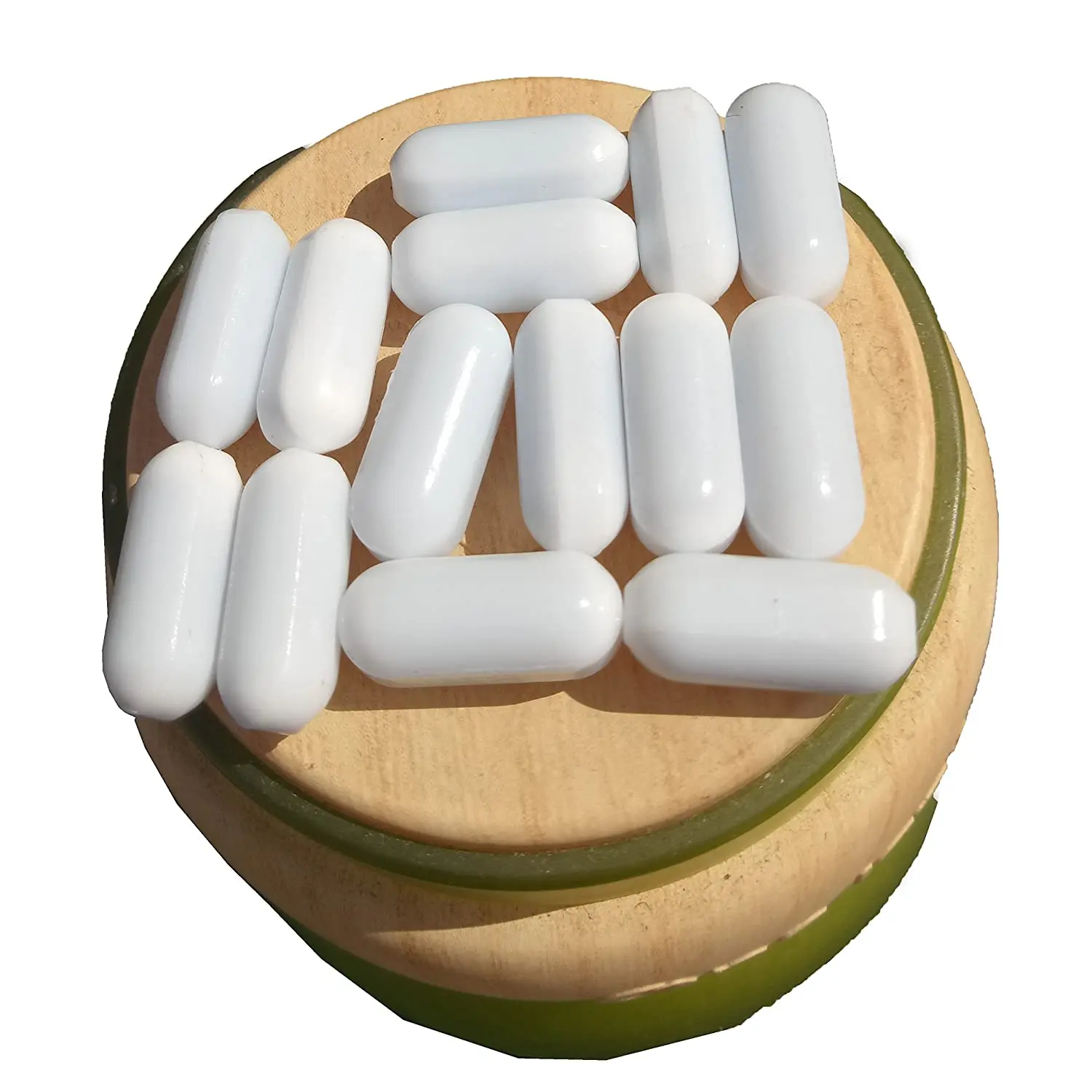 Labor Magnetische Rührer Rühren Bar PTFE Magnetische Mixer Rühren Bars (C, Zylinder Form, 10PCS) labor Chemikalien