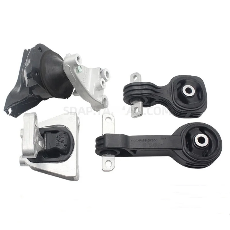 Engine Motor Transmission Mount Front Rear Kit Set for Honda Civic 2006-2020 Engine Motor & Trans Mount Automatic Manual