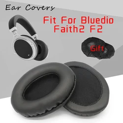 Ear Pads For Bluedio F2 Faith 2 Headphone Earpads Replacement Headset Ear Pad PU Leather Sponge Foam