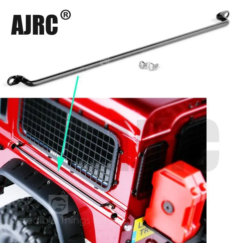 1PCS Length Metal Body Shell Handrail for 1/10 RC Crawler Trax For TRX-4 For TRX4 Axial SCX10 90046 D90 D110