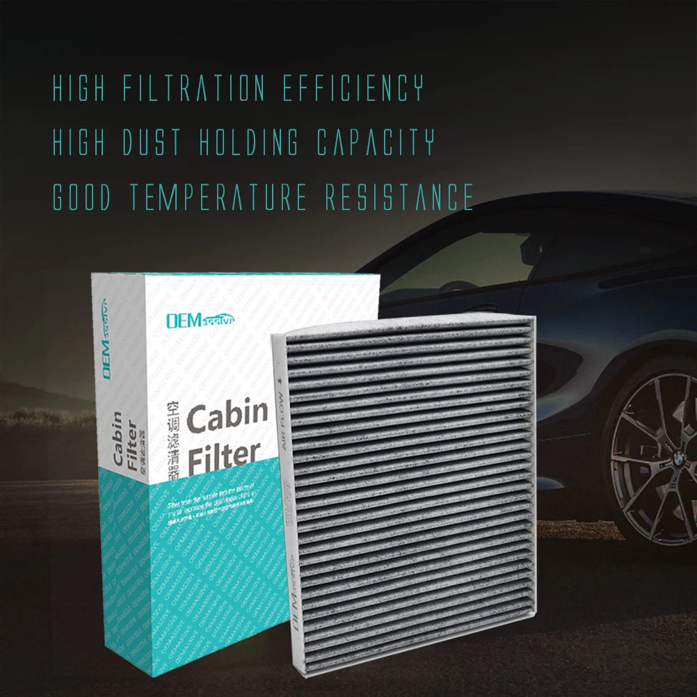 Car Accessories Cabin Air Conditioner Filters Activated Carbon For Hyundai Accent RB Genesis FS i40 CW 97133-2E210 97133-2E200