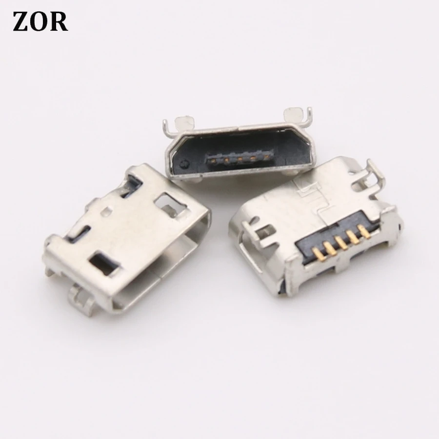 5pcs Mobile Phone Micro USB Jack USB Connector for HUAWEI C8815 C8816 3X Micro Mini USB Port