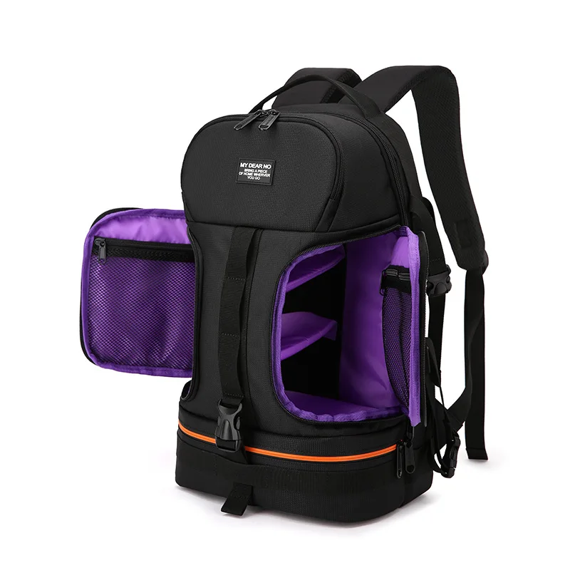 Imagem -06 - Homens Viagem Mochila à Prova de Água Câmera Mochila Bolsa Multi Função Mochila Mochila Masculina Homens Câmera Bolsa Homem Shoulder Bag