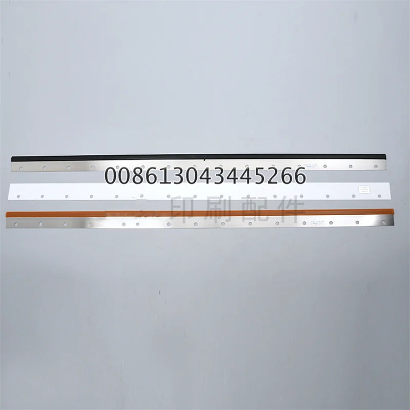 Imagem -02 - Sobressalentes Offconjunto da Lâmina de Lavagem Máquina de Impressão Offset Komori Comprimento 1110 Largura 48 Furos 15 L40 10 Pcs Peças