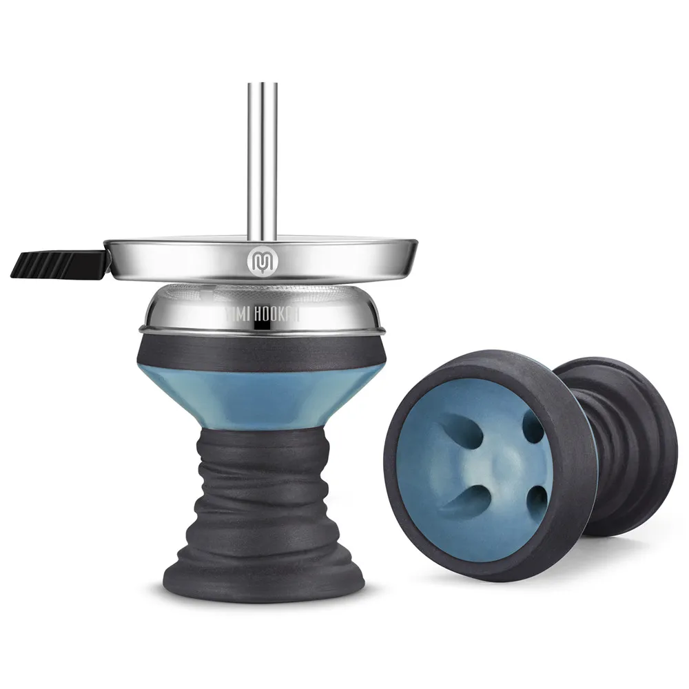 Yimi Hookah Premium Stone Shisha Head With Charcoal Holder Pipe Screen Shisha Bowl Chicha Accessories