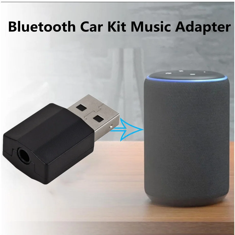 2 in 1Wireless USB Bluetooth 5.0 Transmitter Receiver Mini 3.5mm AUX Stereo Music Adapter For Car Radio TV Bluetooth Earphone