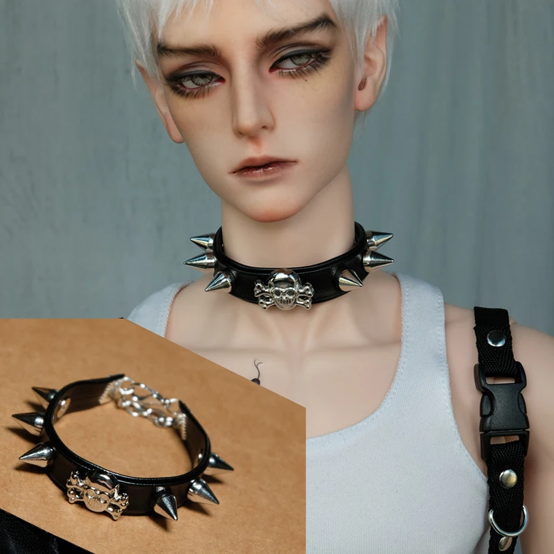 D03-P748 children toy BJD DD SD MSD 1/3 uncle ID75 doll's accessories Belt rivet Necklace 1 pcs