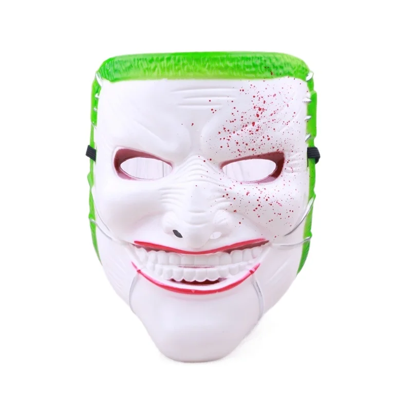 

Ghost Festival Party Scary Mask Halloween Horror Mask Zipper Mouth V-shaped Mask Adult Anime Cosplaying Wack Masque Killer Masks