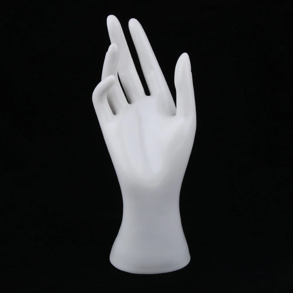 

Female Mannequin Hand Jewelry Bracelet Ring Watch Gloves Display Stand Model for Shopping mall, Jewelry Store and Home