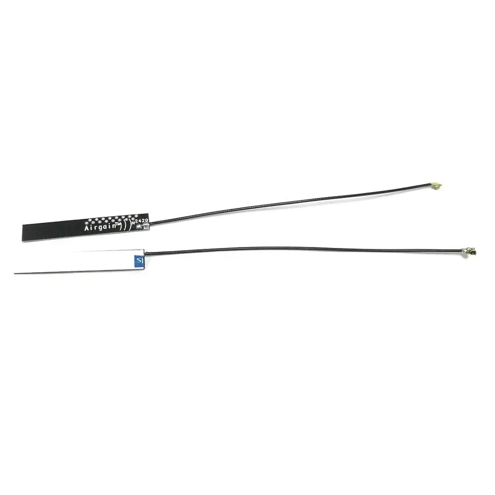 1PC Antenna Wifi 2.4GHz 4dbi PCB interno Antenna Omni ufl Connettore/Saldatura 47*7mm NUOVO Commercio All'ingrosso