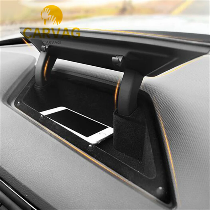 

For 2016 2017 2018 VW MQB tiguan mk2 Front Central Console Dashboard Storage box Holder 5NG857922A