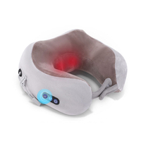 Electric Neck Massager U Shaped Pillow Multifunctional Portable Shoulder Cervical Massager Travel Home Car Relax Massage Pillow