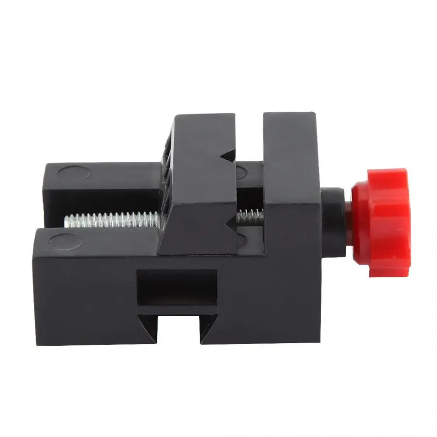 Z012 Mini Multipurpose Plastic ABS Screw Bench Vise Machine Wood Turning Machine Accessory Purpose Fixing Workpiece and Material