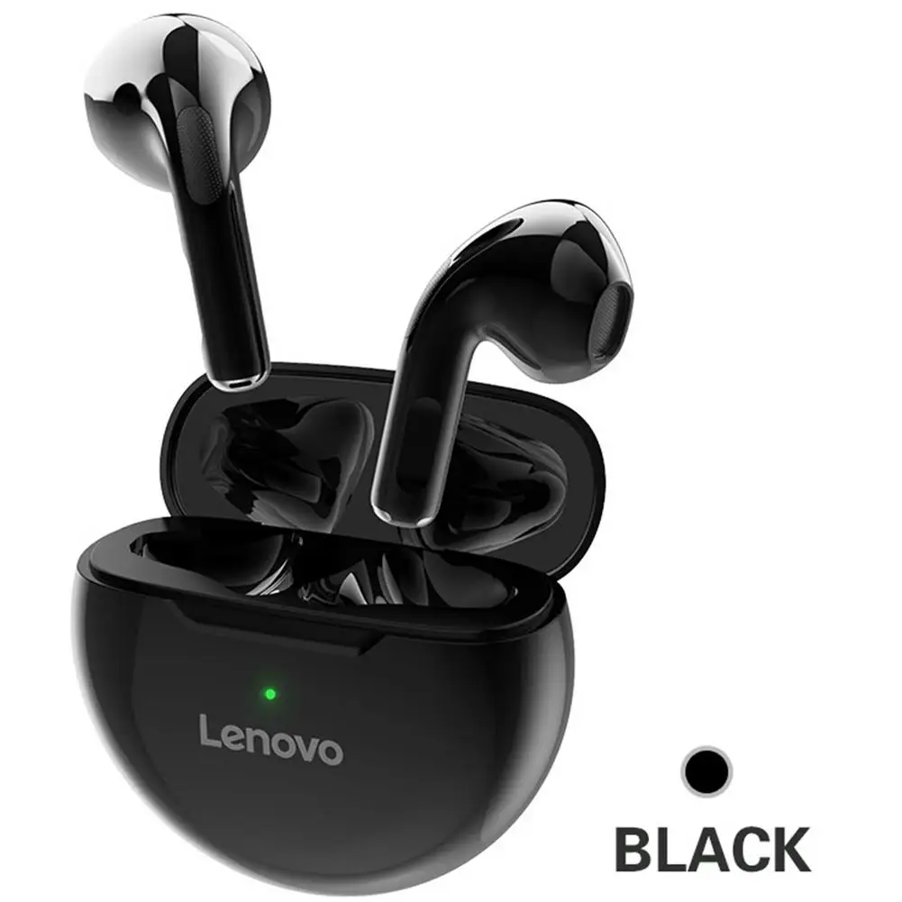 For Lenovo LivePods HT38 TWS Bluetooth Earphone Mini Wireless Earbuds With Mic For IPhone Sport Waterproof 9D Stere Headphone