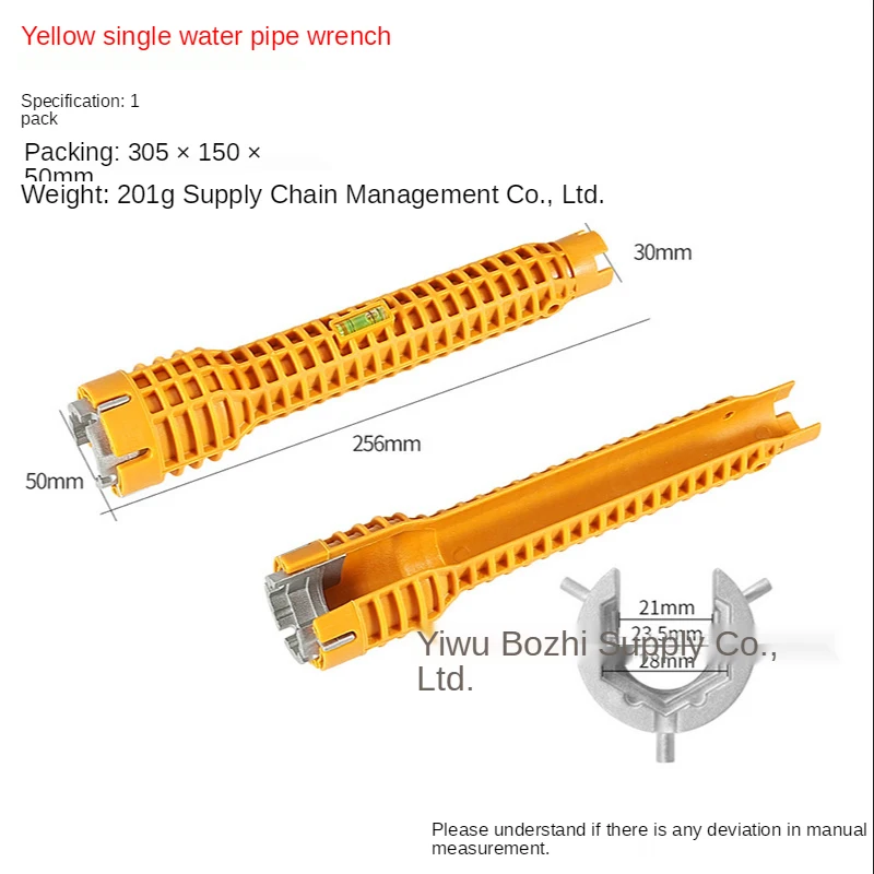 Multi-função universal banheiro e ferramenta de cozinha, plug tools