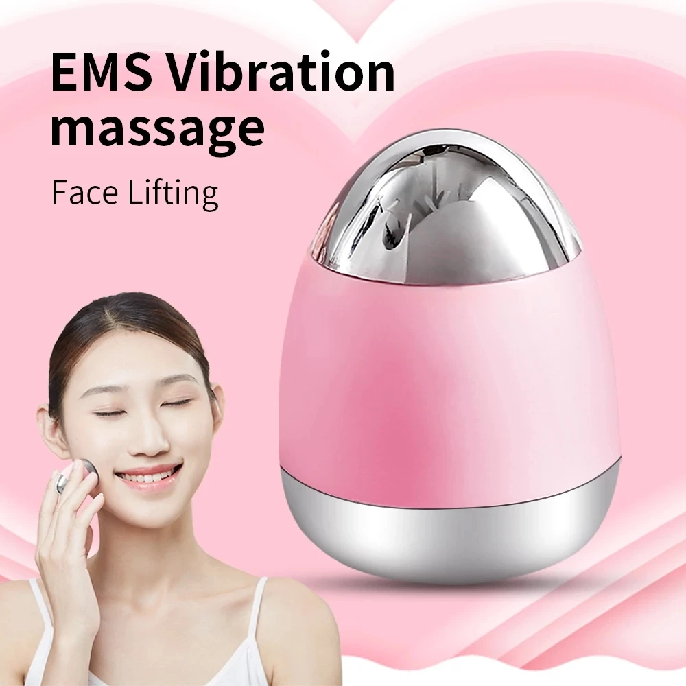 Mini Gesichts Massage Mikrostrom Vibration Hautstraffung Massager Gesicht Heben Anti-falten Instrument Hautpflege Schönheit Gerät