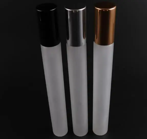 20ml Frosted Glass Spray Bottle Refillable Perfume Atomizer Thin Glass Perfume Vials 20cc Sample Packing Bottles