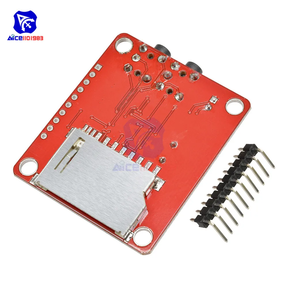 diymore VS1053 VS1053B Ogg Real-time Recording MP3 Module SD Card Slot for Arduino  Breakout Board VS1053B