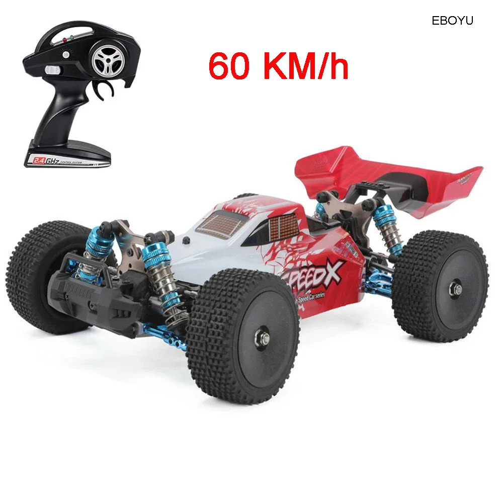 

EBOYU F16 RC Car 1:14 Remote Control Car 2.4G 4WD Metal Chassis 60km/h High Speed Racing Car for Adults & Kids