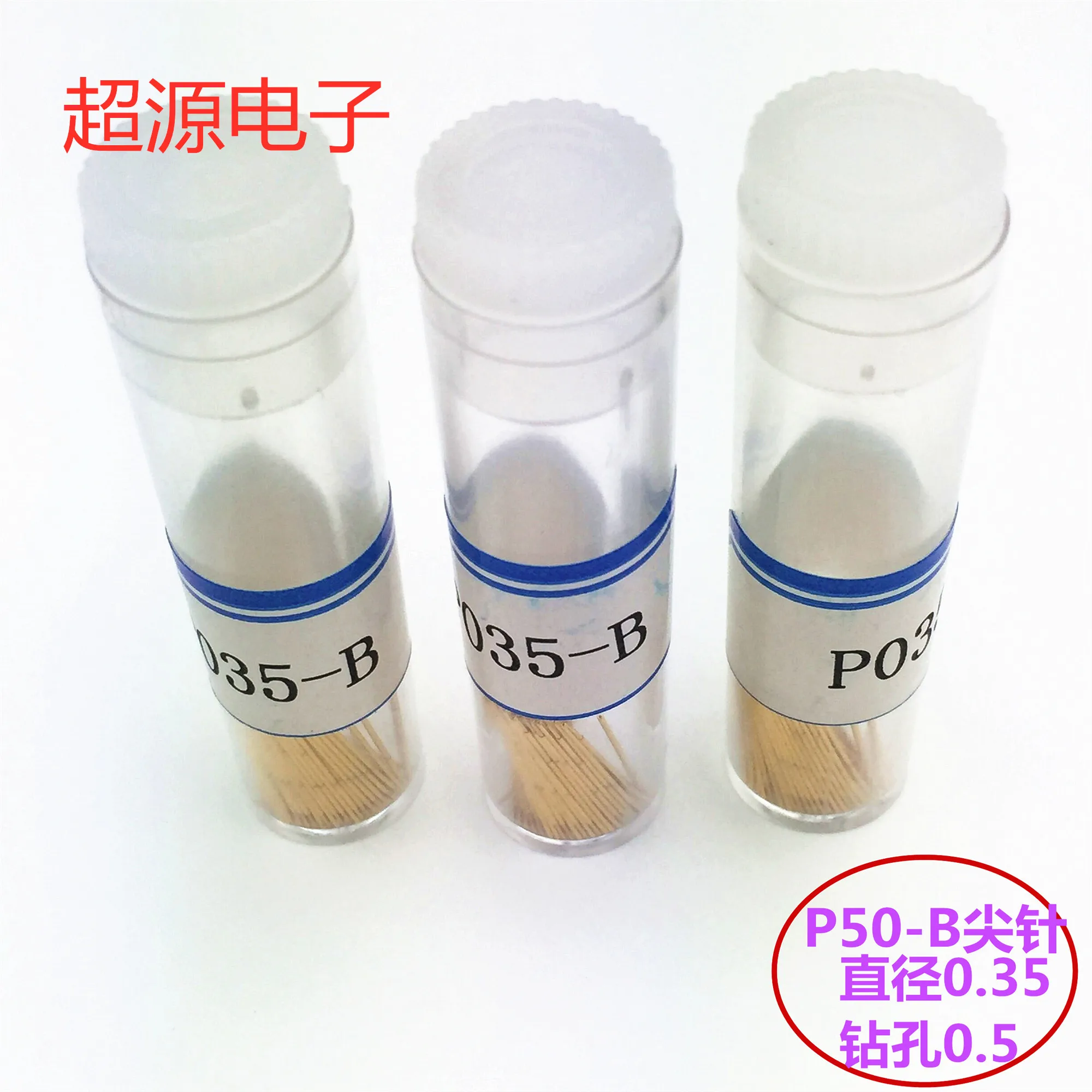 Una scatola della sonda della prova P035-FBJ ago della molla 0.35mm sonda di precisione PCB Light Board ago pressione ago 50 # piccola sonda dell'ago