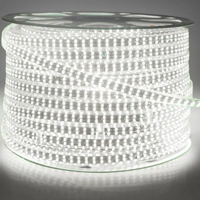 AC110v SMD 2835 LED Strips Lighting 180leds/M IP67 LED Strip Waterproof Warm White/white Flexible Rope Light