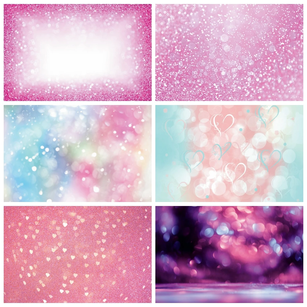 Yeele Dreamy Glitter Shine Light Bokeh Birthday Party Photography Backdrop Photographic Decoration Backgrounds For Photo Studio