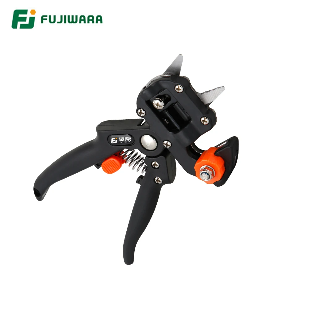 FUJIWARA Grafting Shears Scissor Fruit Tree Vaccination Multi-function Bud Cutter Gardening Tools