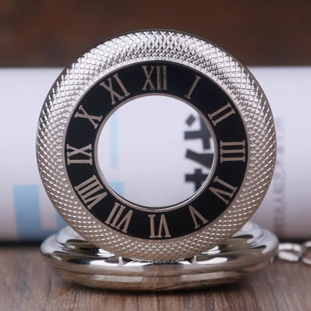 Vintage Steampunk Hight Quality Mechanical Pocket Watch With Necklace Chain For Men Women Pocket Watch