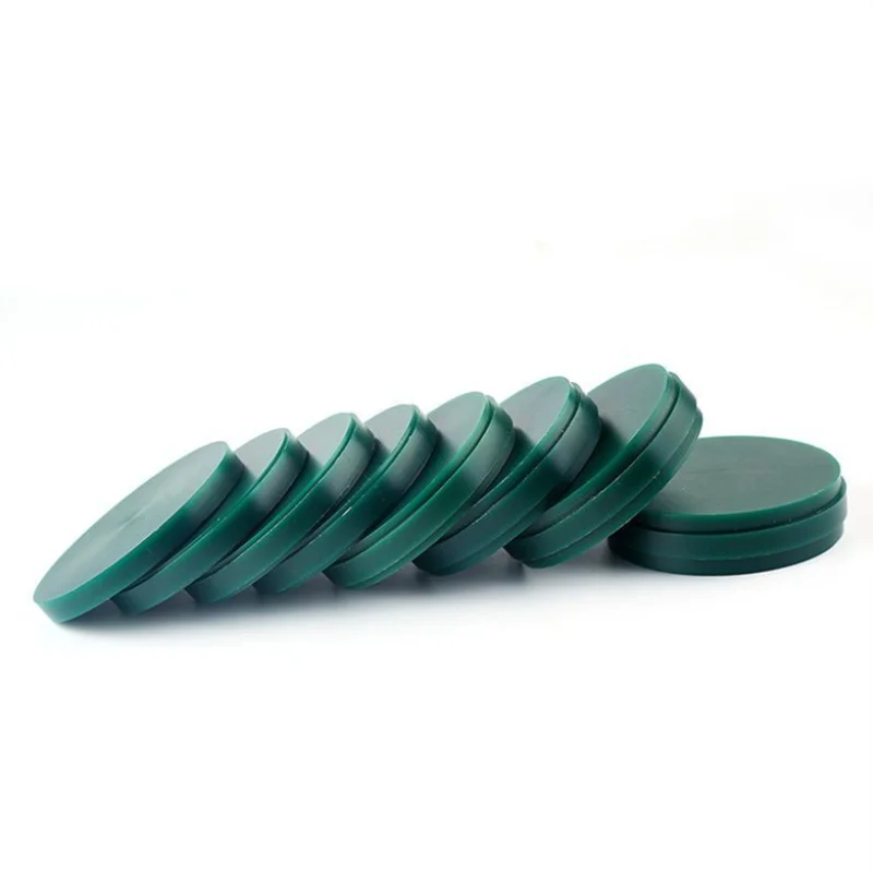 5pcs Dental Wax Disc Laboratory Materials Tools For Dentistry Technician  Lab CAD/CAM Carving Green Color Wax Block 98*12-25mm