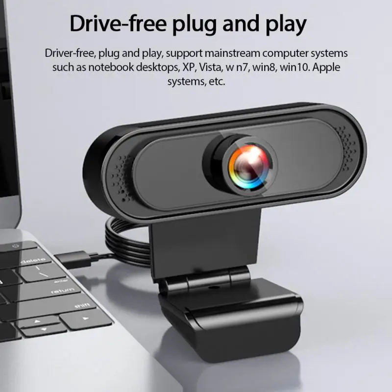 2k/1080p webcam full hd 1080p câmera web autofoco com microfone usb web cam para computador mac portátil desktop webcamera