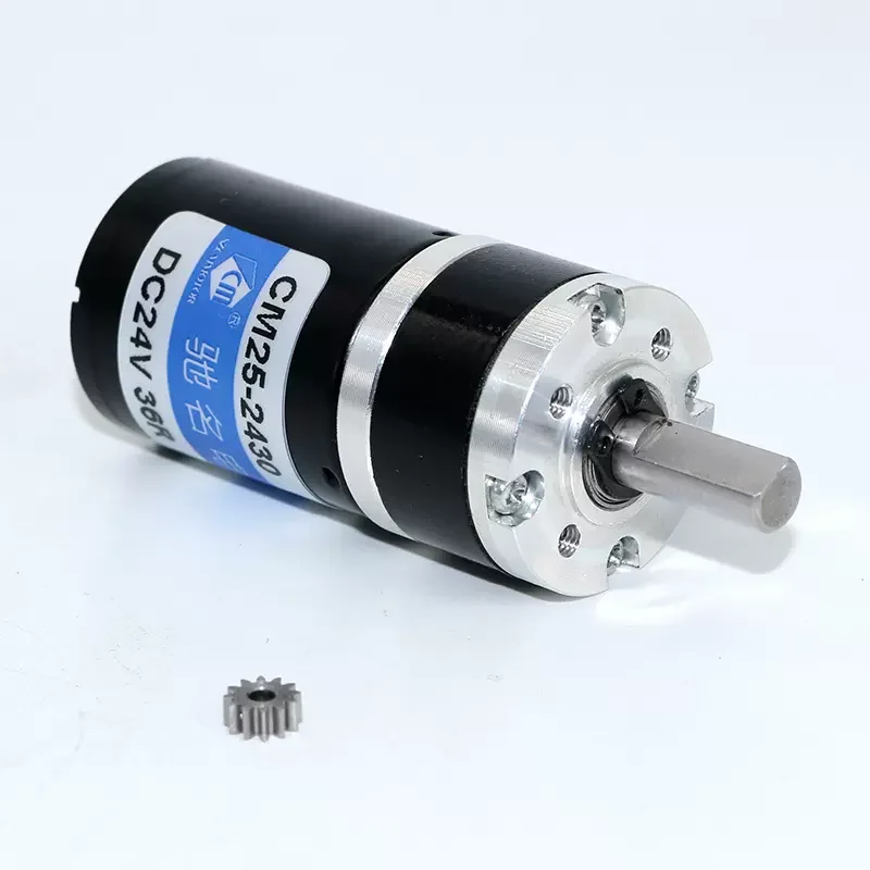 25mm waterproof planetary reduction brushless DC electric motor 12V 24V large torque long life