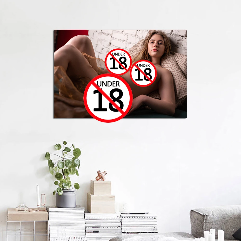 Sexy Beauty Girl Adult Model Hot Body Poster Canvas Prints Modern Wall Art Painting Wall Picture For Living Room Decor