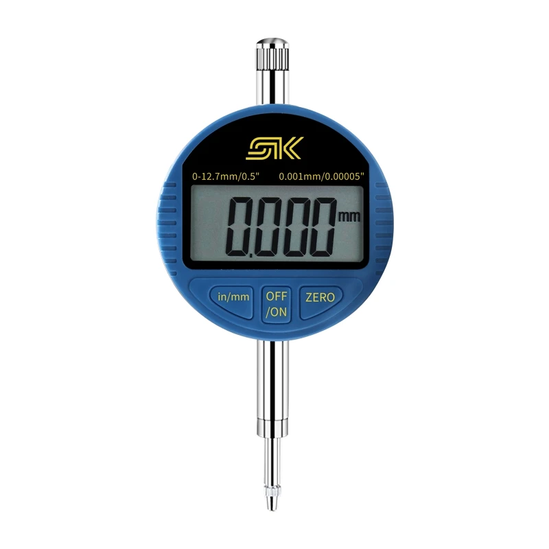 0-25.4mm wskaźnik zegarowy 0.001mm mikrometr cyfrowy metryczny/calowy elektroniczny miernik grubości urządzenie do akwizycji danych USB narzędzia