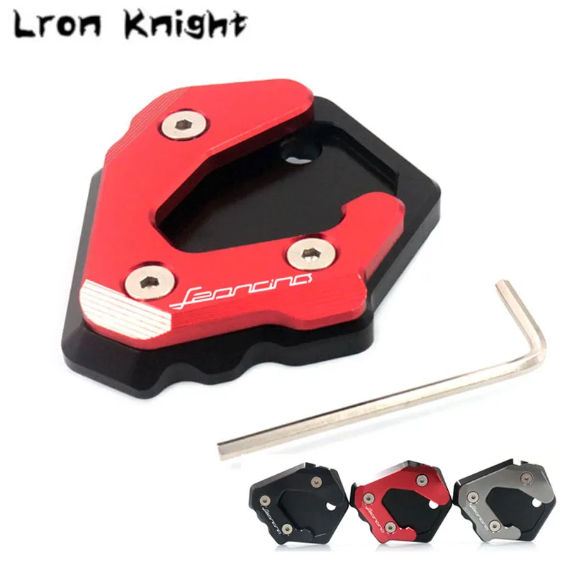For Benelli Leoncino 800 Leoncino800 BJ 800 2025 Motorcycle CNC Kickstand Foot Side Stand Extension Pad Support Plate Enlarge