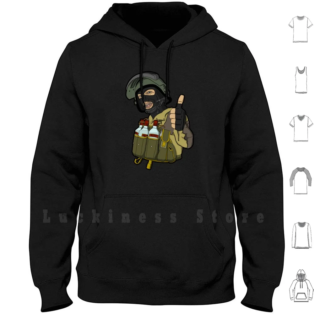 Blyatman M2 Hoodie Blyat Cyka Blyatman Airsoft Softair Russia Army Fsb Spetsnaz Gear