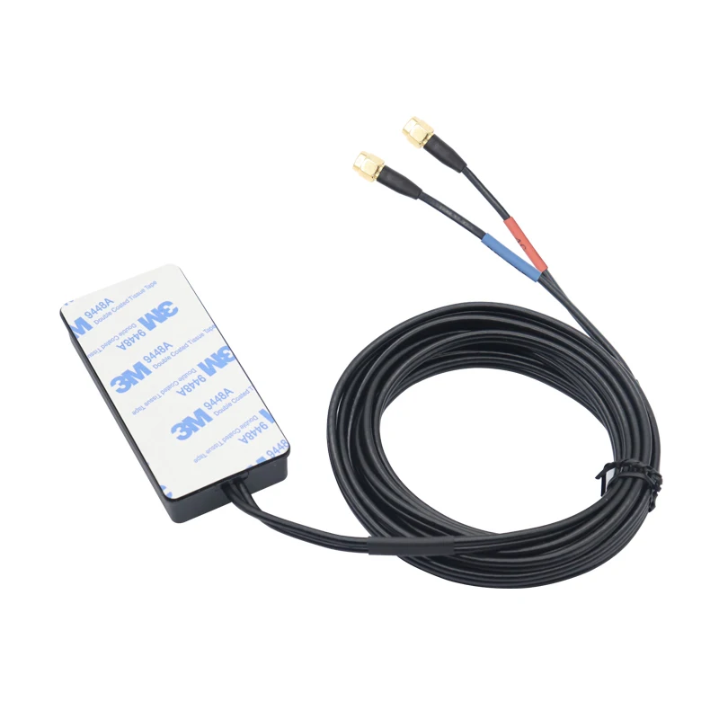 4G GPS antenna LTE Two in one Combine BDs Car navigation waterproof Active antenna SMA-J male 1m 3m cable 3M glue