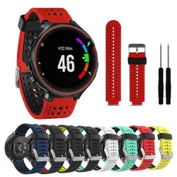 Siliconen Band Sporthorloge Voor Garmin Forerunner 220 230 235 620 630 735 Smart Watch Polsband Smart Armband Accessoires