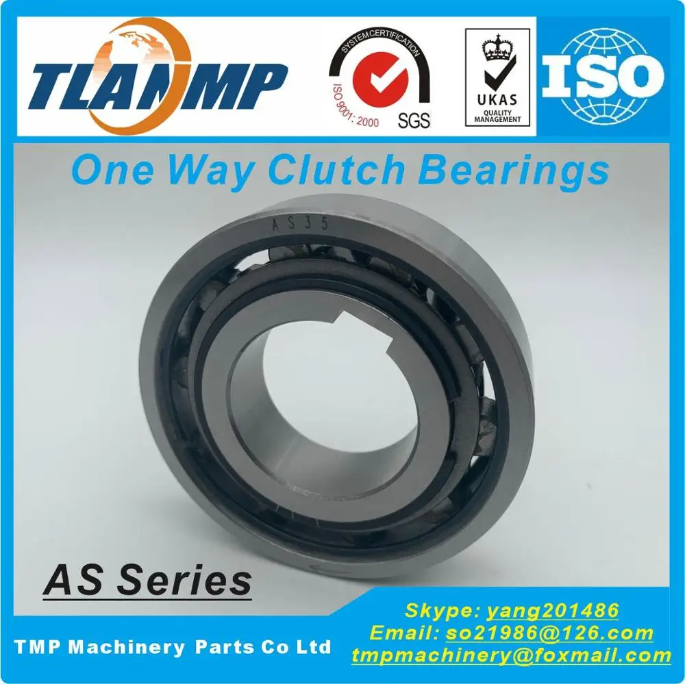 AS35 One Way Clutches Roller Type (35x72x17mm) One Way Bearings TLANMP Freewheel Type Overrunning Clutch Gearbox clutch