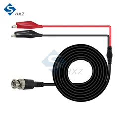 BNC Revolution Double Alligator Clip Oscilloscope Probe Test Line Q9 Medium Test Hook Oscilloscope Probe Test Line