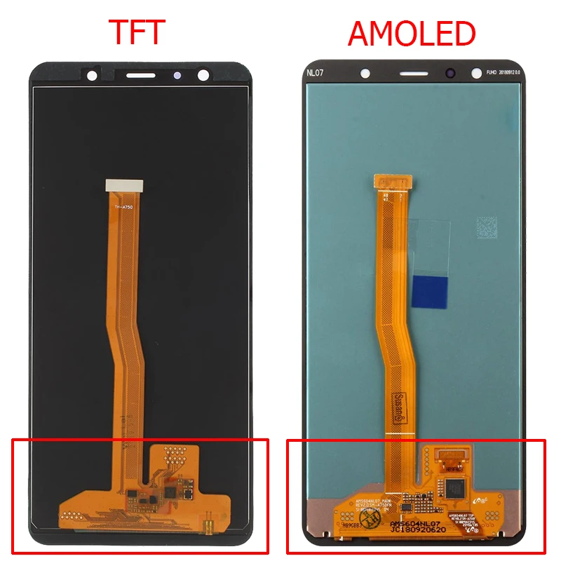 6.0'' Super AMOLED For Samsung Galaxy A7 2018 A750 SM-A750F A750F LCD Display Touch Screen Assembly Replacement For Samsung A750