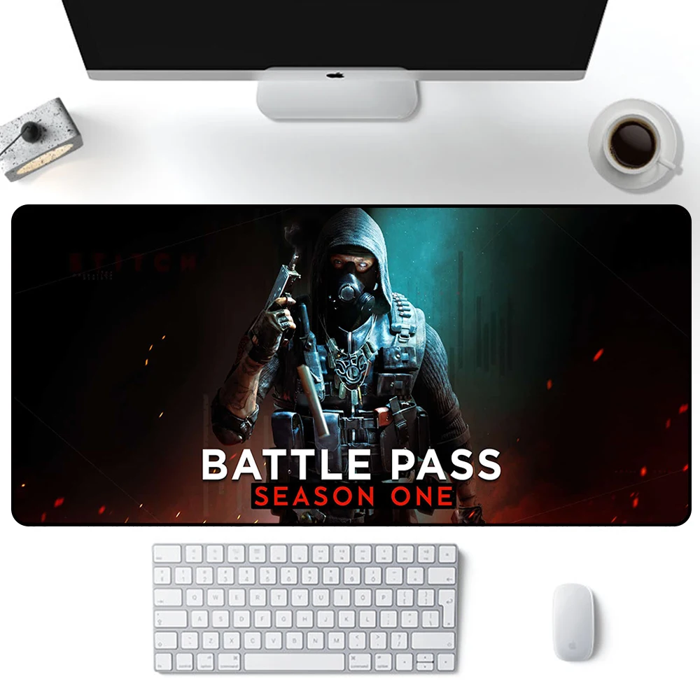 

Коврик для мыши Call of Duty Black Ops Cold War, большой игровой коврик для мыши, геймерский коврик для компьютерной мыши, коврик для клавиатуры, настольный коврик для ноутбука, коврик для мыши