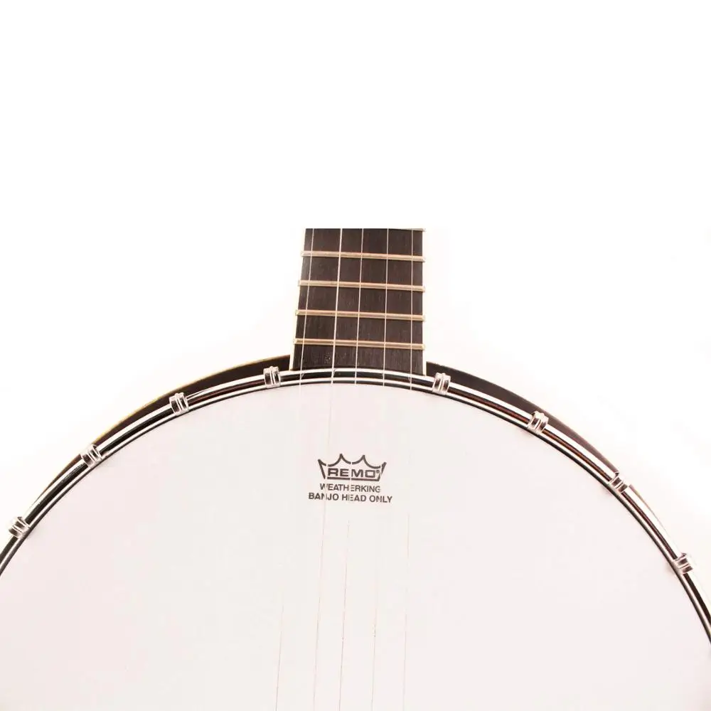 Musoo brand 5string banjo with Remo head Solid mahogany with bag