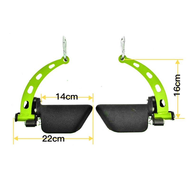 Fitness Lat Pull Down Bar Gym Pulley Cable Machine Attachment Rowing Workout T-bar V-bar High Low Biceps Triceps Training Handle