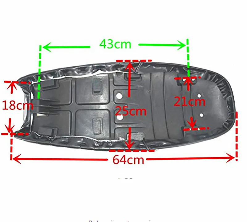 64cm Universal Motorcycle Cafe Racer Seat Scrambler Vintage Flat Saddle Flat pan Retro Seat  For SuzuKi GS Yamah XJ Honda