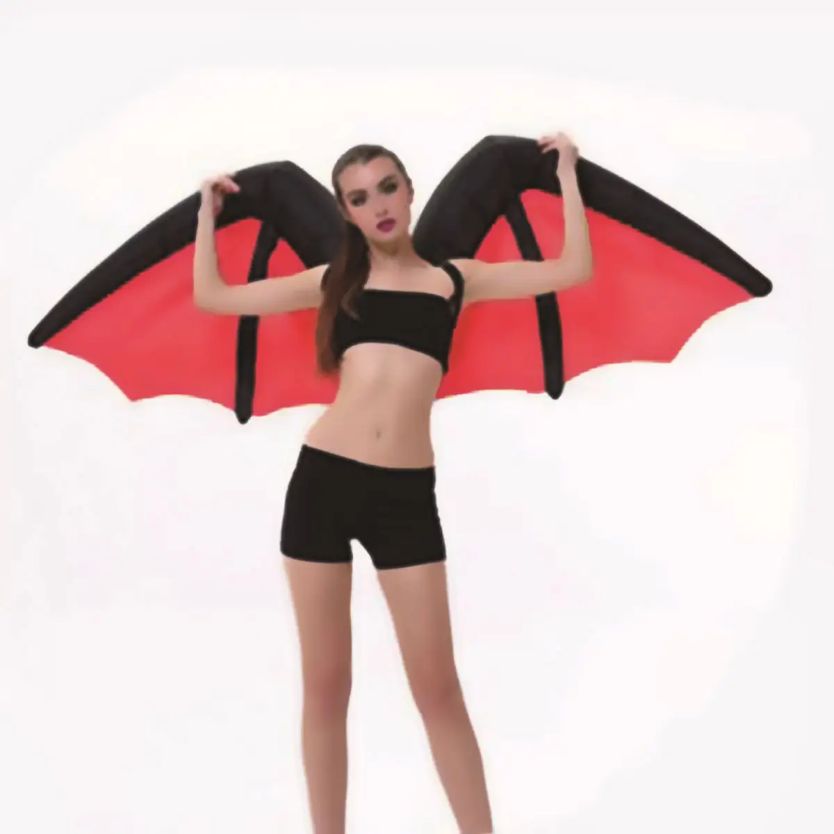 Halloween Angel Wings Inflatable Costumes Demon Bat Inflatable Costumes Funny Party Stage Performance  Makeup Clothing