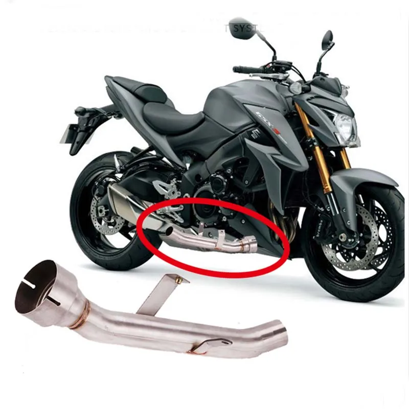 

Slip On For Suzuki GSX-S 10000 GSXS 1000 GSXS1000 2015 - 2018 Motorcycle Exhaust Muffler Escape Stainless Steel Middle Link Pipe