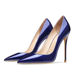 2024 primavera autunno décolleté di lusso da donna scarpe con tacco alto scarpe eleganti Sexy da ufficio con tacco sottile a punta in vera pelle