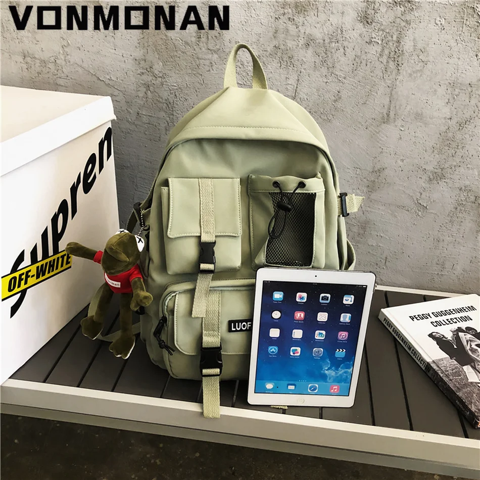 Women Boy Nylon Backpack Travel Mesh Female Student College School Bag Men Girl Cool Laptop Rucksack Male Fashion Book Bags Lady